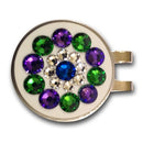 Blingo Ball Markers: Peacock