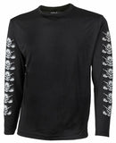 Tattoo Golf: Men's Long Sleeve Undershirt - Black Clothing