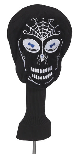 Creative Covers: Black Skull Golf Headcover