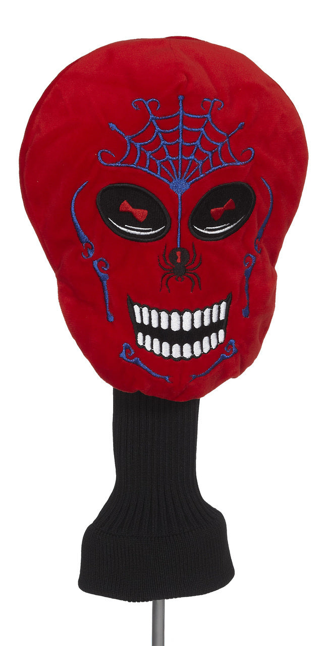 Creative Covers: Red Skull Golf Headcover