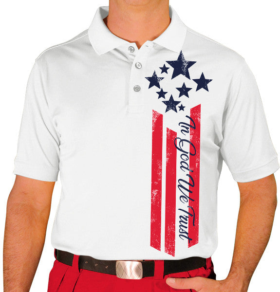 Golf Knickers: Men's Homeland Golf Shirt - United States