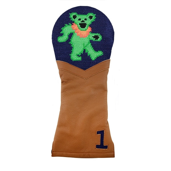 Smathers & Branson: Driver Headcover - Dancing Bear Needlepoint