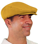Golf Knickers: Men's 'Par 3' Microfiber Flat Cap Hats