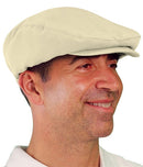 Golf Knickers: Men's 'Par 3' Microfiber Flat Cap Hats