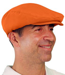 Golf Knickers: Men's 'Par 3' Microfiber Flat Cap Hats