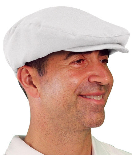 Golf Knickers: Men's 'Par 3' Microfiber Flat Cap