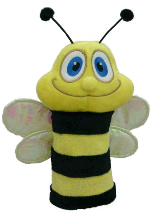 Bumble Bee Hybrid Golf Club Cover