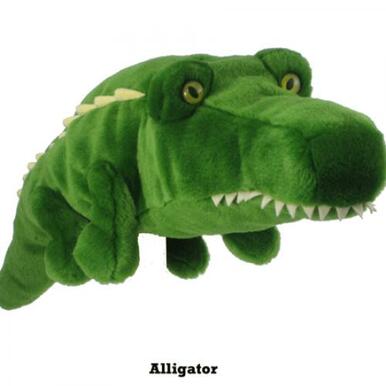 Daphne's HeadCovers: Plush Alligator with Teeth Golf Club Cover