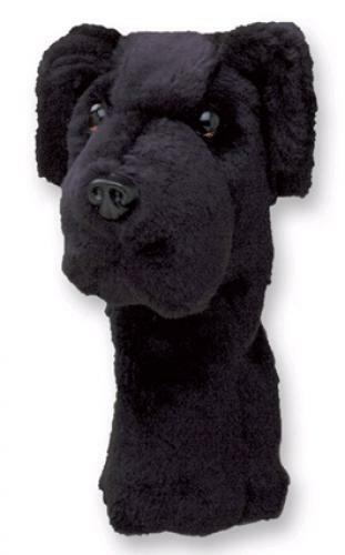 Daphne's HeadCovers: Black  Lab / Labrador Dog Golf Club Cover
