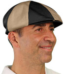 Golf Knickers: Men's 'Par 4' Dual-Tone Flat Cap Hats