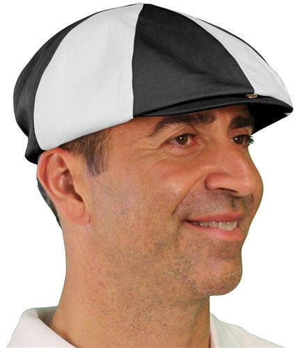 Golf Knickers: Men's 'Par 4' Dual-Tone Flat Cap