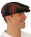 Golf Knickers: Mens 'Par 5' Plaid Golf Cap Hats