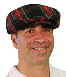 Golf Knickers: Mens 'Par 5' Plaid Golf Cap Hats
