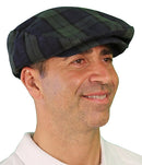 Golf Knickers: Mens 'Par 5' Plaid Golf Cap Hats