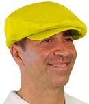 Golf Knickers: Men's 'Par 4' Cotton/Ramie Flat Cap Hats