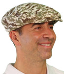 Golf Knickers: Men's 'Camo Series' Mens Flat Cap Hats