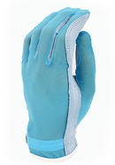 Evertan: Women's Tan Through Golf Glove - Fantasia Blue