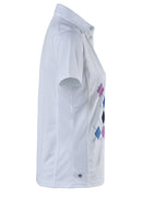 Daily Sports Women's Neda White Polo (Size Large) SALE