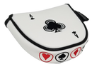Ace of Clubs Embroidered Putter Cover - Mallet by ReadyGOLF