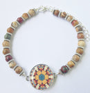 One Putt Designs - Agates Ankle Bracelet