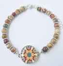 One Putt Designs - Agates Ankle Bracelet