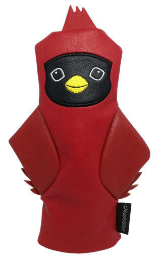 ReadyGolf: Embroidered Animal Hybrid Headcover - Cardinal