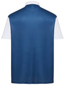 Classic Argyle Mens Golf Polo Shirt - Red, White & Blue by ReadyGOLF