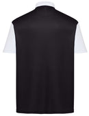 Classic Argyle Mens Golf Polo Shirt - Red & Black by ReadyGOLF