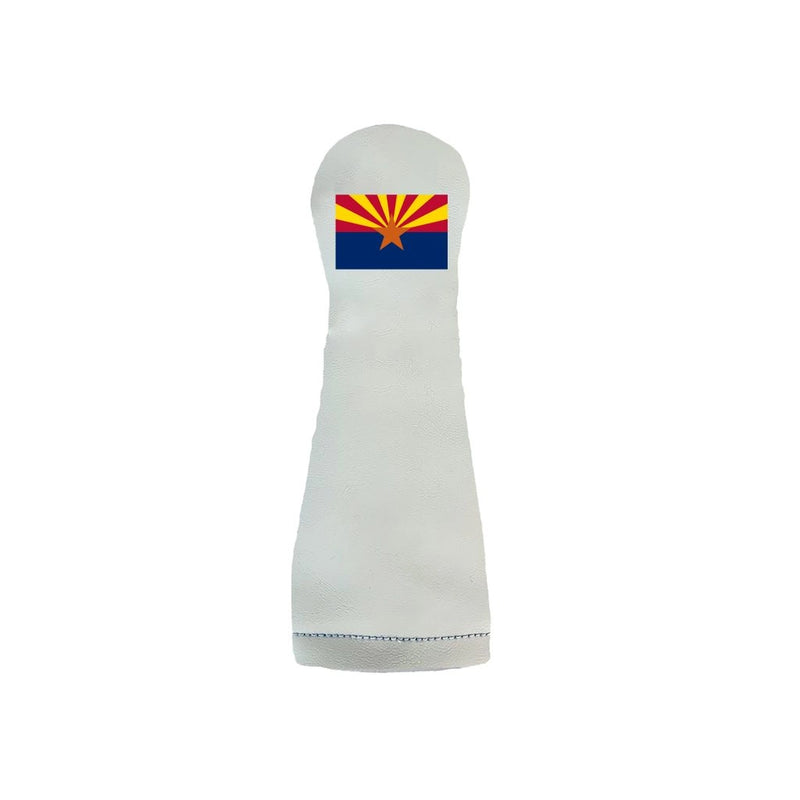 Sunfish: Duraleather Headcover (Driver, Fairway, Hybrid, or Set) - Arizona State Flag
