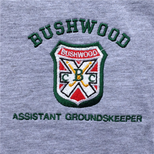 Assistant Groundskeeper Embroidered T-Shirt by ReadyGolf