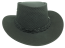 Aussie Chiller Outback Bushie Perforated Hat - Black