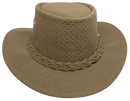 Aussie Chiller Outback Bushie Perforated Hat - Carmel