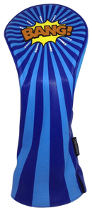 BANG! POW! BOOM! Embroidered Headcover Set - Driver, Fairway, Hybrid by ReadyGOLF