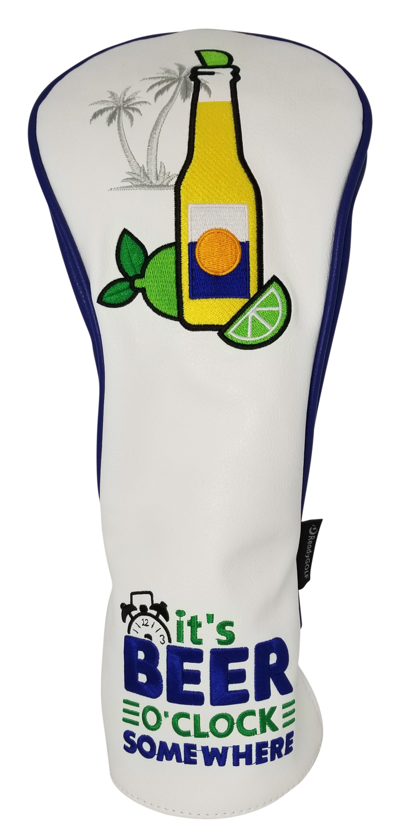 Beer O'Clock Somewhere Embroidered Driver Headcover by ReadyGOLF