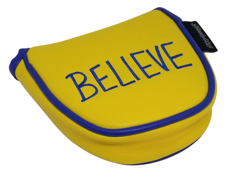 Believe Embroidered Putter Cover - Mallet by ReadyGOLF