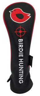 Birdie Hunting Embroidered Hybrid Headcover - Red by ReadyGOLF