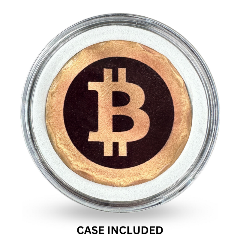 Sunfish: Copper Ball Marker - Bitcoin