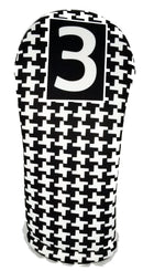 BeeJos: Golf Head Cover - Love Affair Dots (3 Wood) Golf