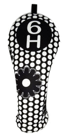 BeeJos: Golf Head Cover - Love Affair Dots (6H Hybrid) SALE