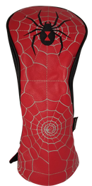 Black Widow Spider Embroidered Driver Headcover by ReadyGOLF