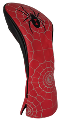 Black Widow Spider Embroidered Driver Headcover by ReadyGOLF
