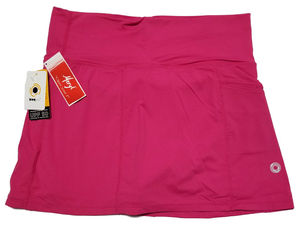Pink Personalized Name Script and Monogram Women Tennis Skirts Inner Shorts  Elastic Sports Golf Skorts with Pockets