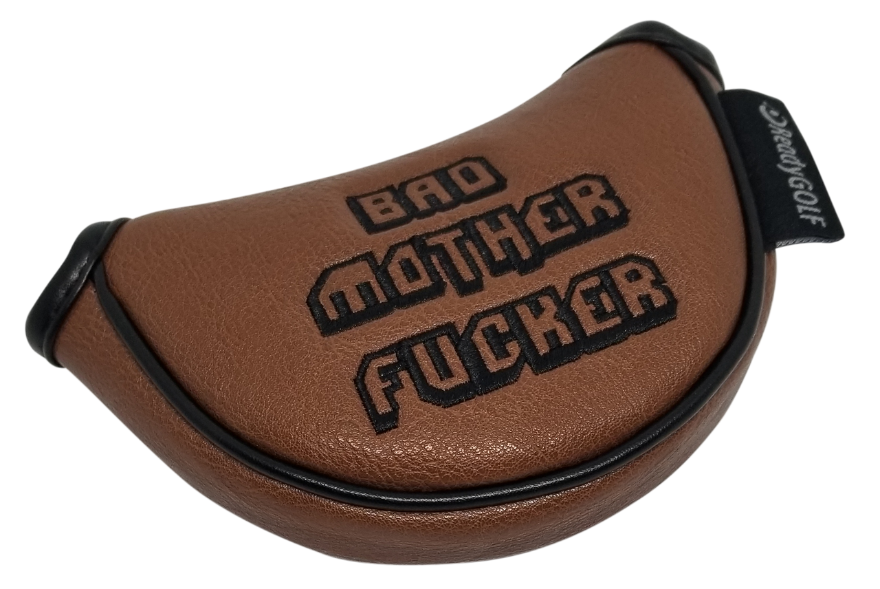 Bad Mother Fucker Putter Cover - Mid-Size Mallet | Pulp Fiction Golf ...