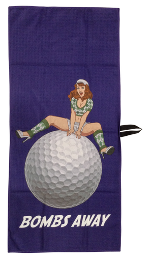 Bombs Away! Waffle Golf Towel by ReadyGOLF