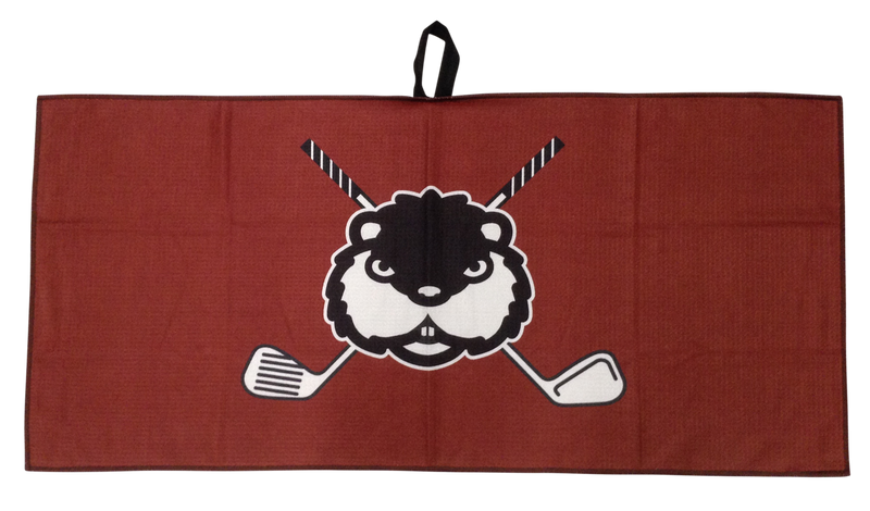 Cross Clubs Gopher Waffle Golf Towel by ReadyGOLF