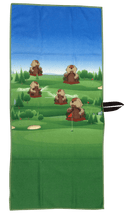 Dancing Gopher Waffle Golf Towel by ReadyGOLF