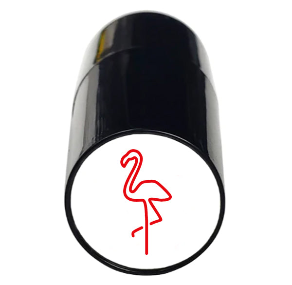 Neon Flamingo Golf Ball Stamp Identifier by ReadyGOLF
