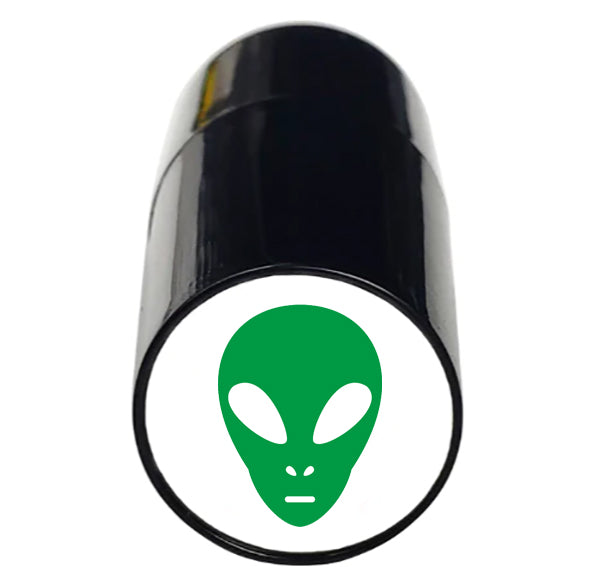 Green Alien Golf Ball Stamp Identifier by ReadyGOLF