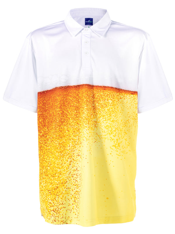 Beer Belly Mens Golf Polo Shirt by ReadyGOLF