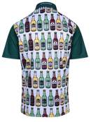 Beer On The Wall Mens Golf Polo Shirt by ReadyGOLF